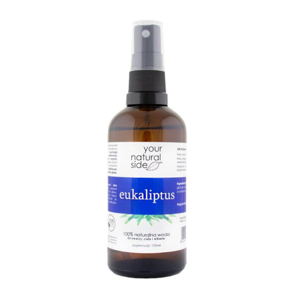 Your Natural Side Woda Eukaliptusowa 100ml. Naturalne kosmetyki w UK Dunia Organic