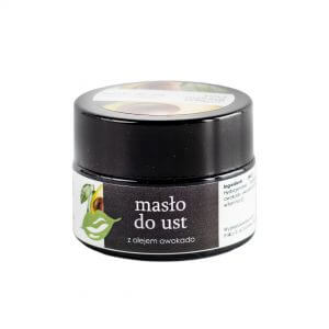 Your Natural Side Masło do ust z olejem awokado 15ml. Naturalne kosmetyki w UK Dunia Organic