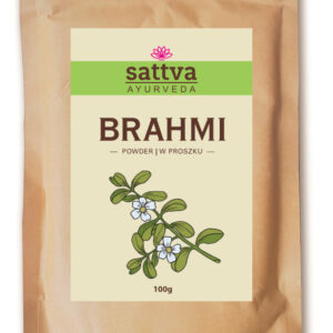 Sattva Ayurveda Brahmi Proszek. Naturalne kosmetyki do włosów Sattva UK Dunia Organic