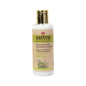 Sattva Ayurveda odżywka do włosów jaśmin i aloes Naturalne kosmetyki do włosów Sattva UK Dunia Organic