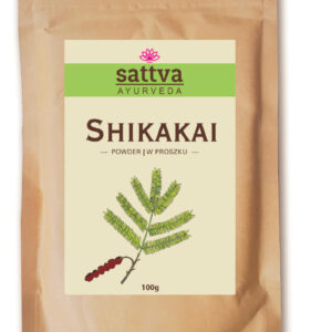 Sattva Ayurveda shikakai 100g Proszek. Naturalne kosmetyki do włosów Sattva UK Dunia Organic