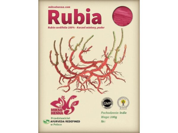 Miksohenna Rubia cordifolia – 100g