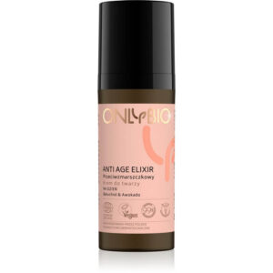 OnlyBio Anti Age Elixir Przeciwzmarszczkowy krem do twarzy na dzień 50 ml OnlyBio Kosmetyki naturalne w UK Dunia Organic