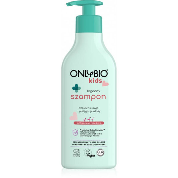 OnlyBio Naturalny szampon od trzeciego roku życia 300 ml. Kosmetyki naturalne w UK Dunia Organic