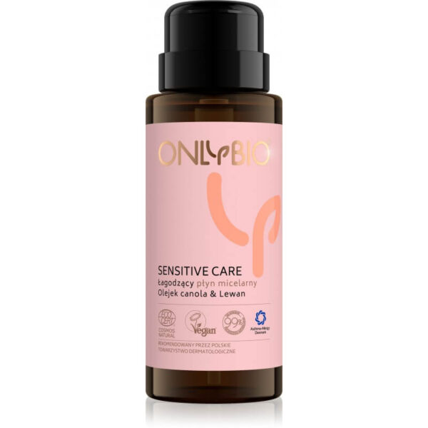 OnlyBio Sensitive Care Łagodzący płyn micelarny 300 ml Kosmetyki naturalne w UK Dunia Organic