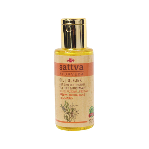 Sattva Ayurveda olejek przeciwłupieżowy .Naturalne kosmetyki do włosów Sattva UK Dunia Organic