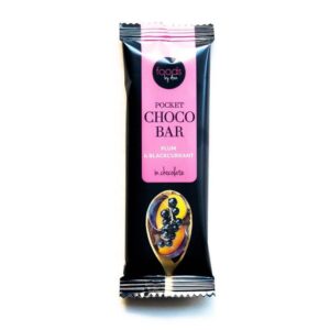 Food by Ann Pocket Choco Bar Śliwka & Czarna porzeczka w czekoladzie 35 g
