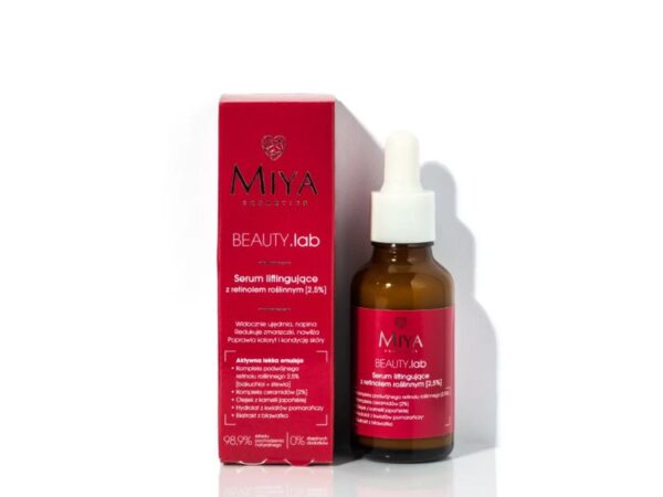 MIYA Cosmetics Serum liftingujące z retinolem roślinnym [2,5%]