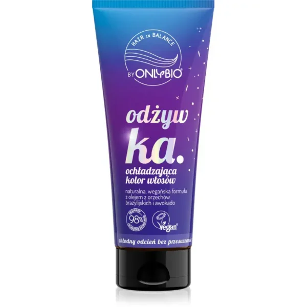 OnlyBio Hair in Balance Odżywka ochładzająca kolor włosów 200ml kosmetyki uk dunia